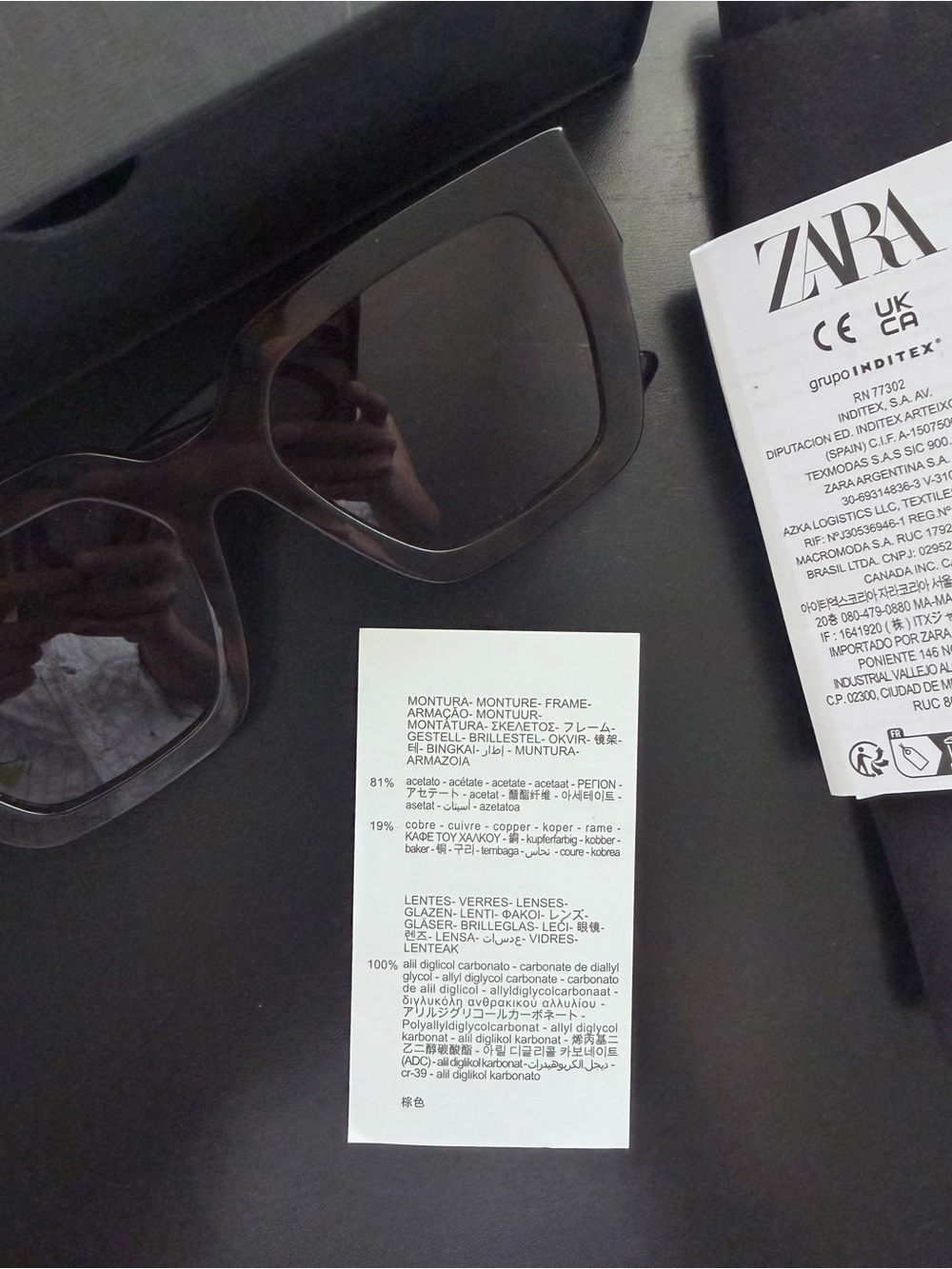 ZARA | Squared Sunglasses | NWT - Picture 7 of 10